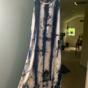 Tie dye dress
